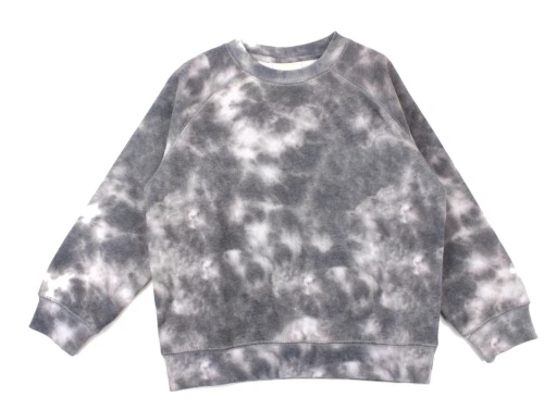 Sofie Schnoor Girls sweatshirt grey tie dye